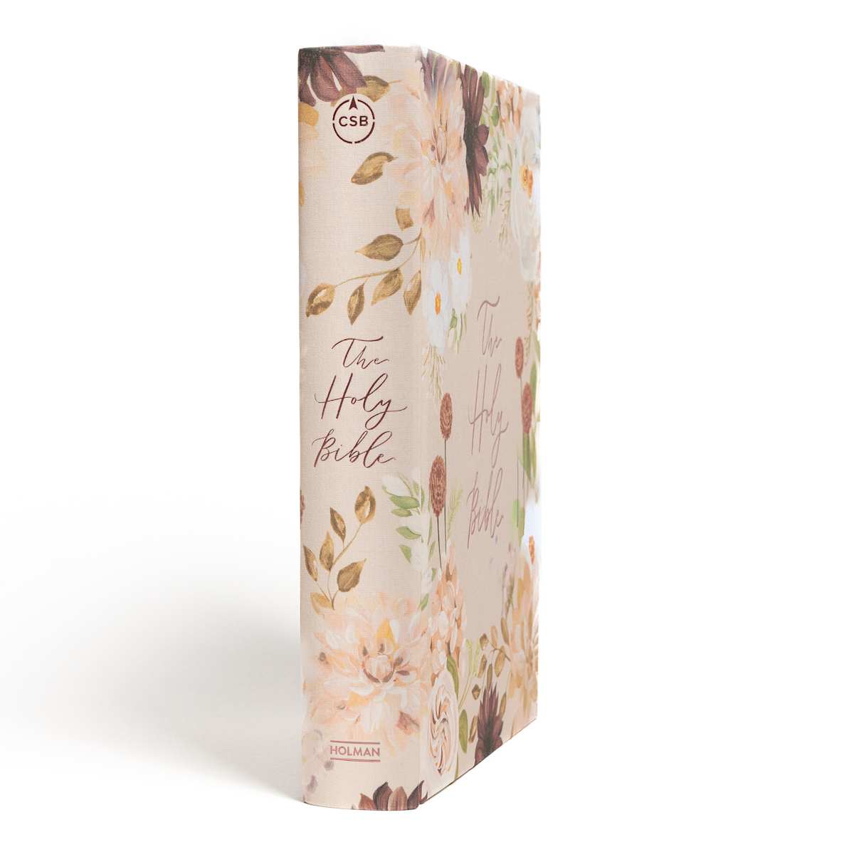 CSB Large Print Bible | Blush Garden