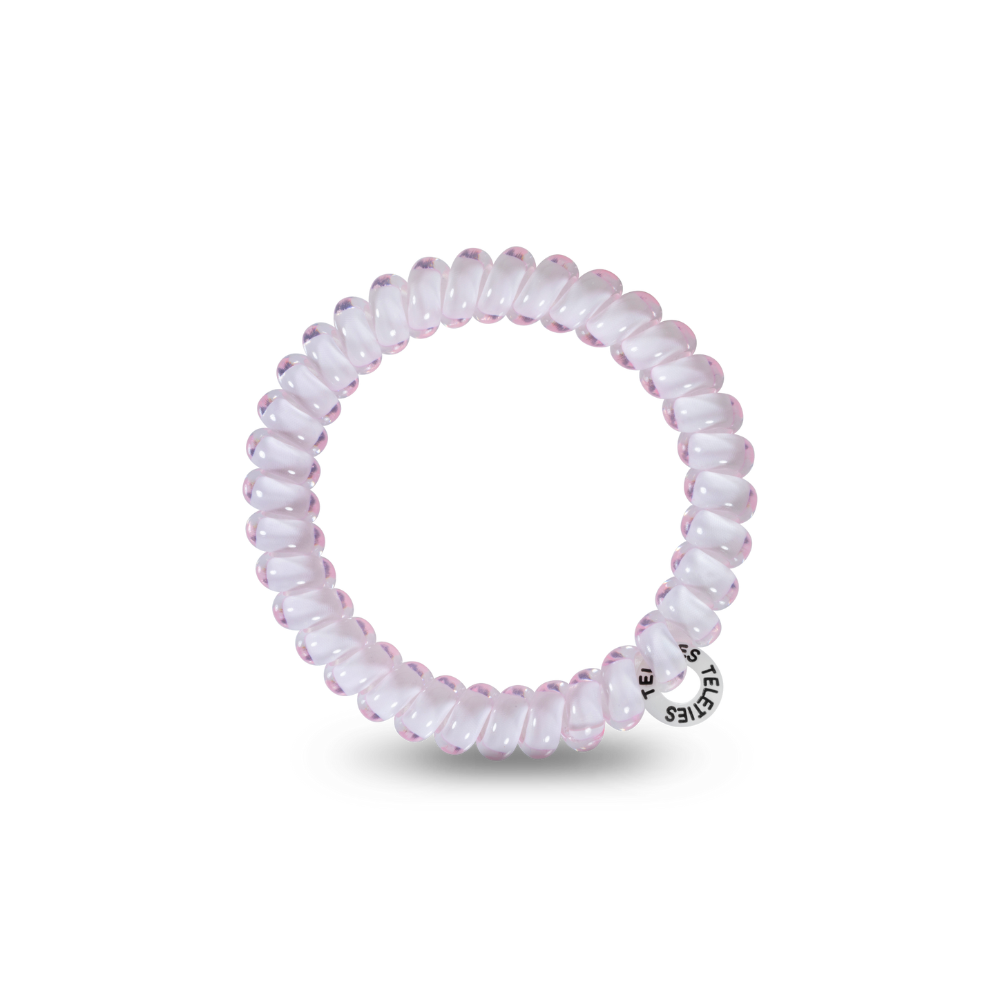 Spiral Rose Pink Small Hair Ties