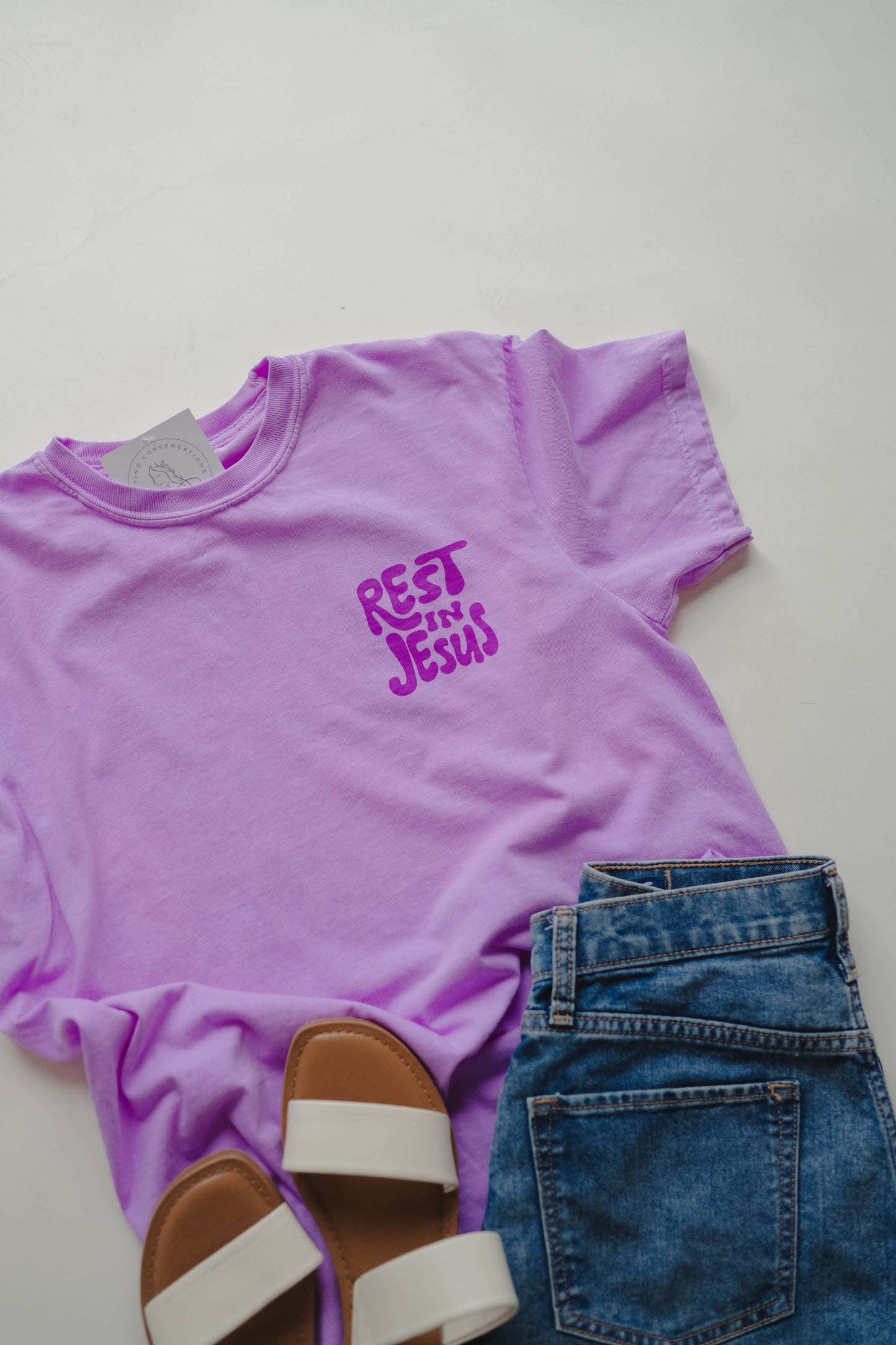 Rest In Jesus Tee