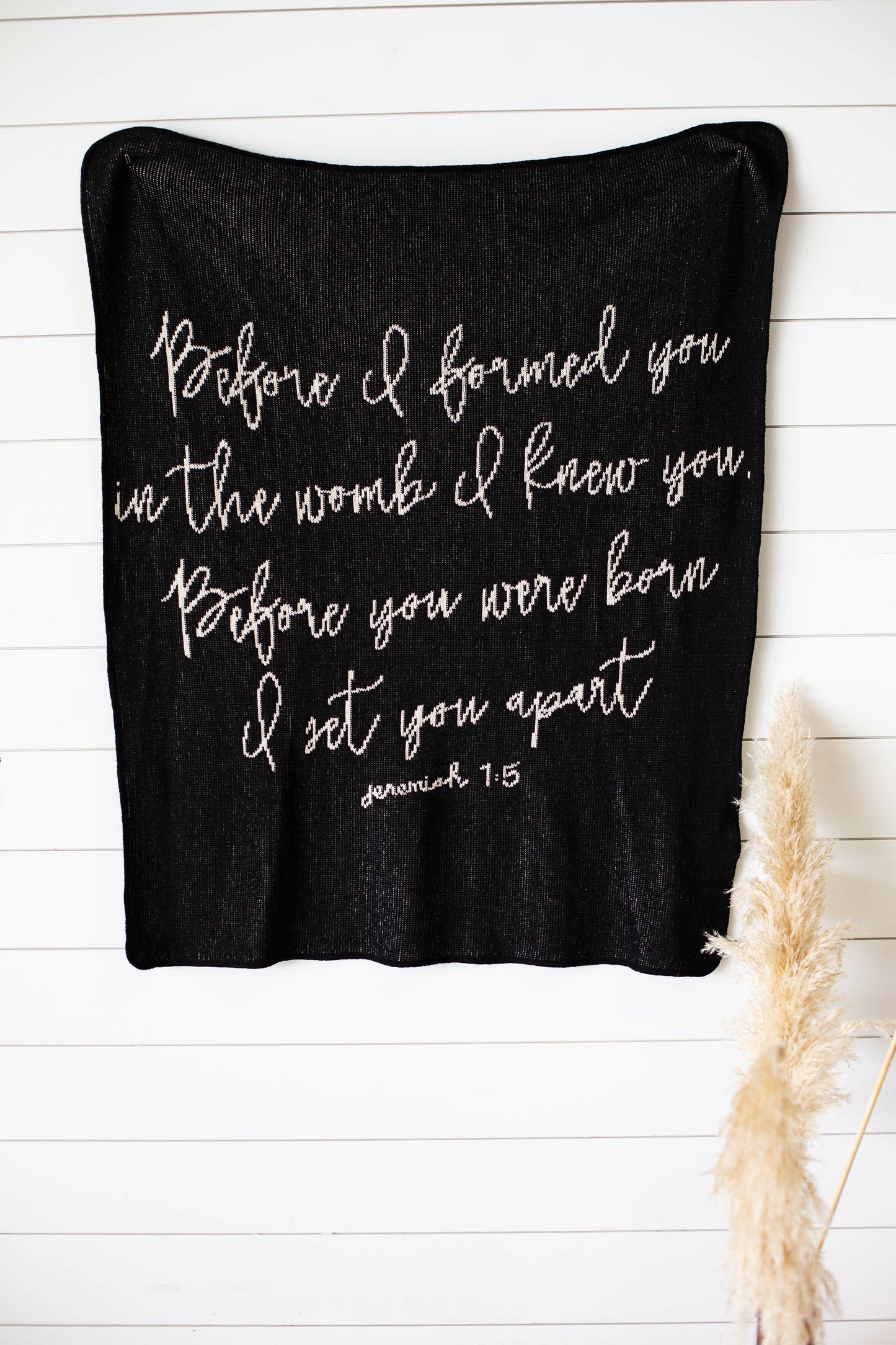 Throw Blanket | Jeremiah 1:5