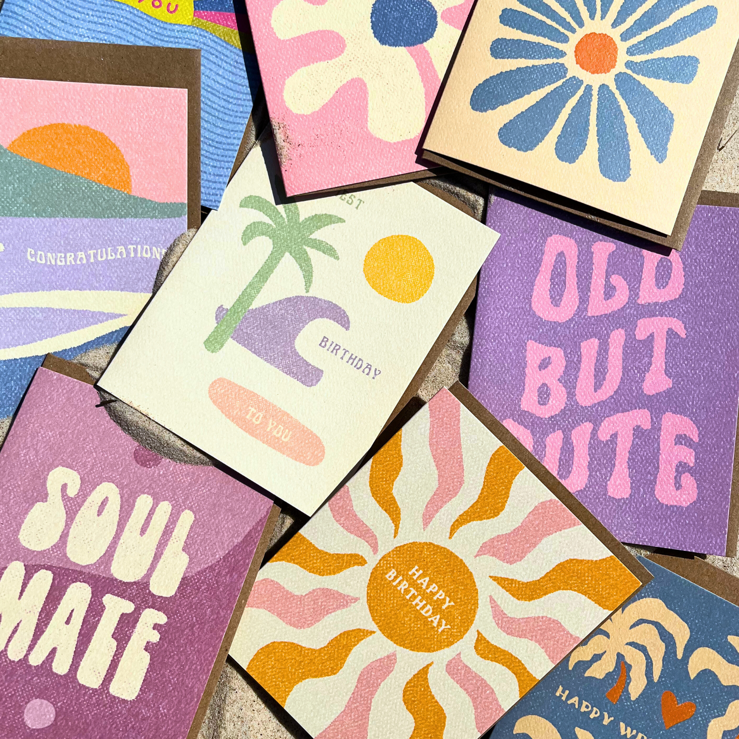 Sending Hugs Card | Empathy Card | Condolences Card | Ocean