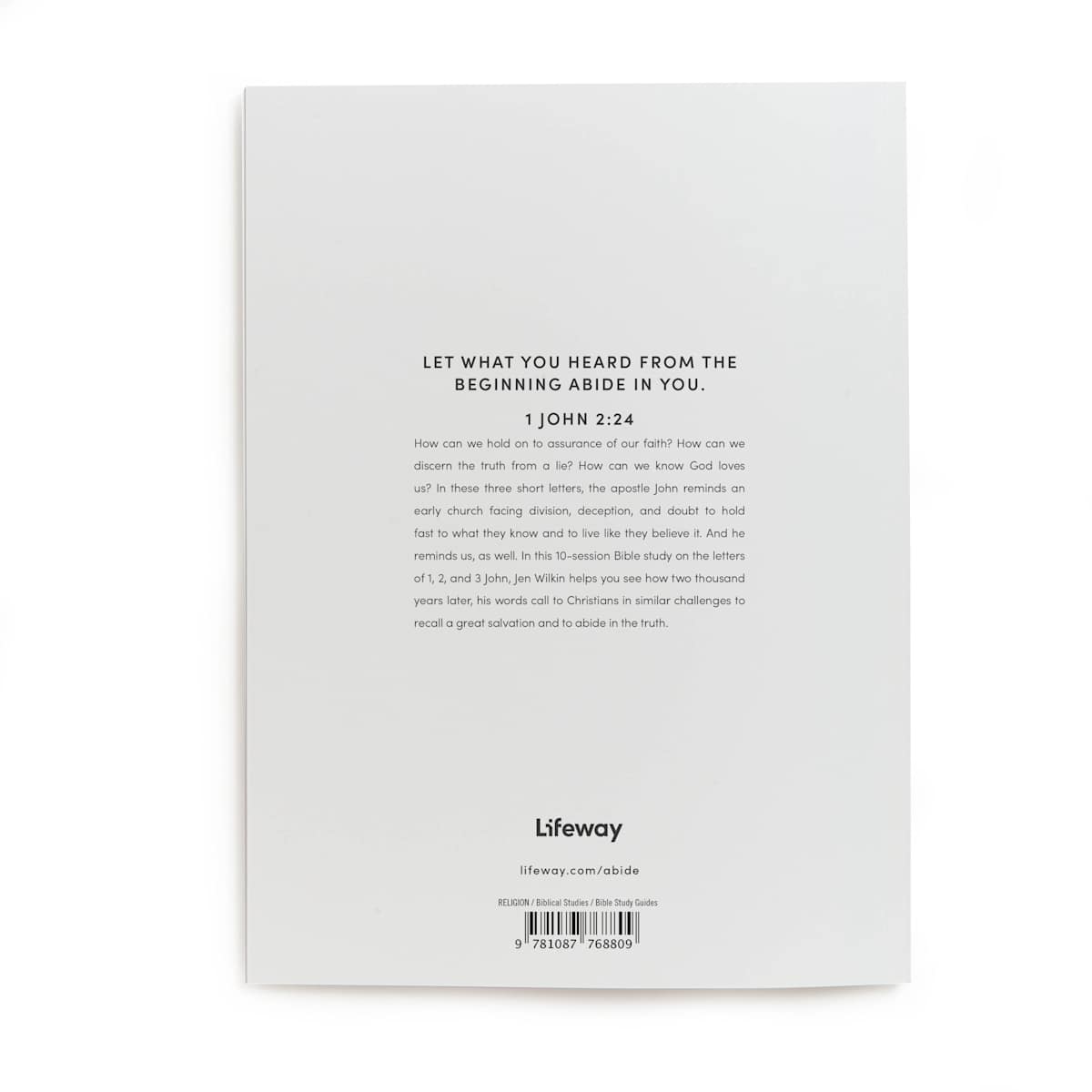 Abide - Bible Study Book | 1,2,3 John