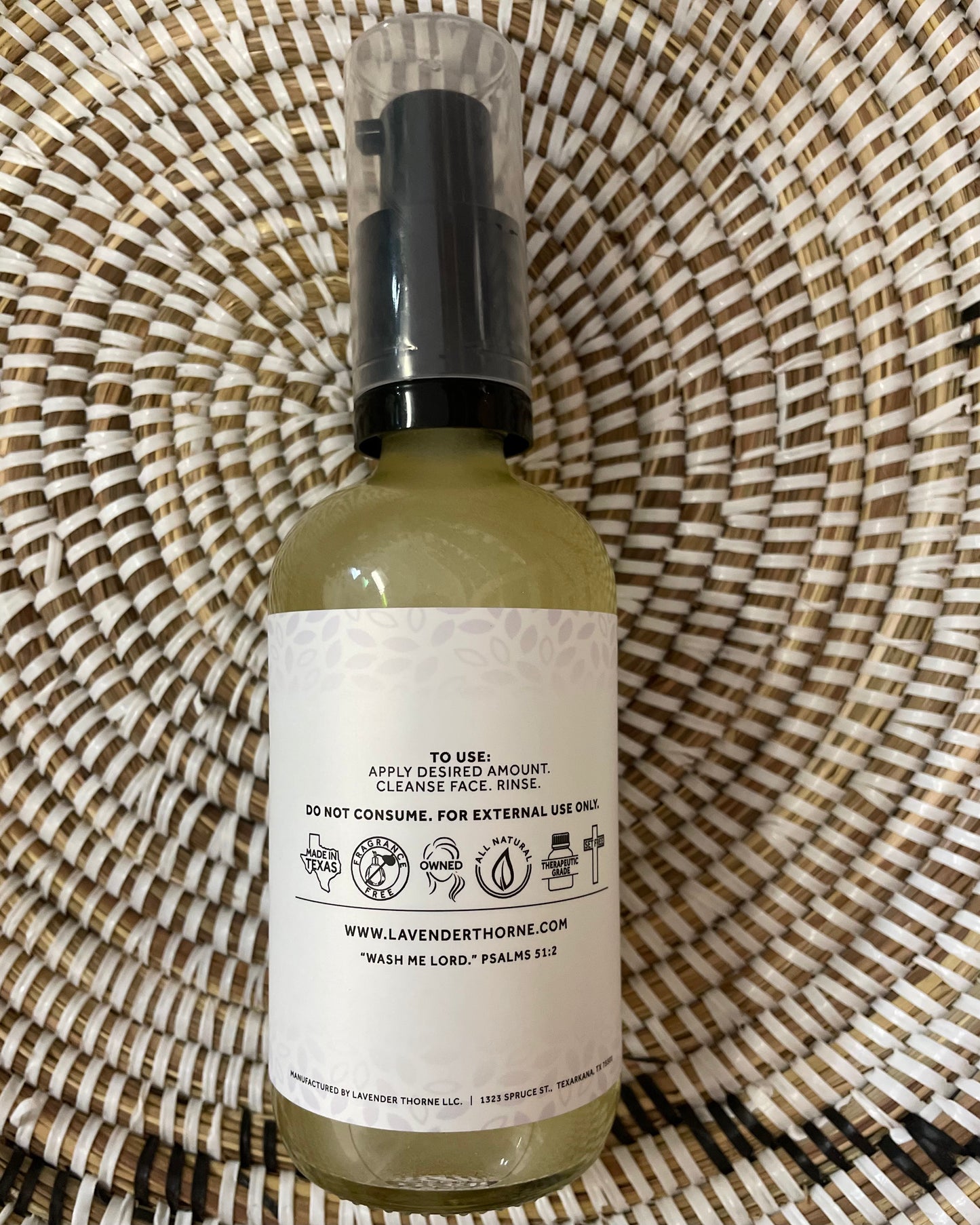 Lavender Thorne | Wash Your Face