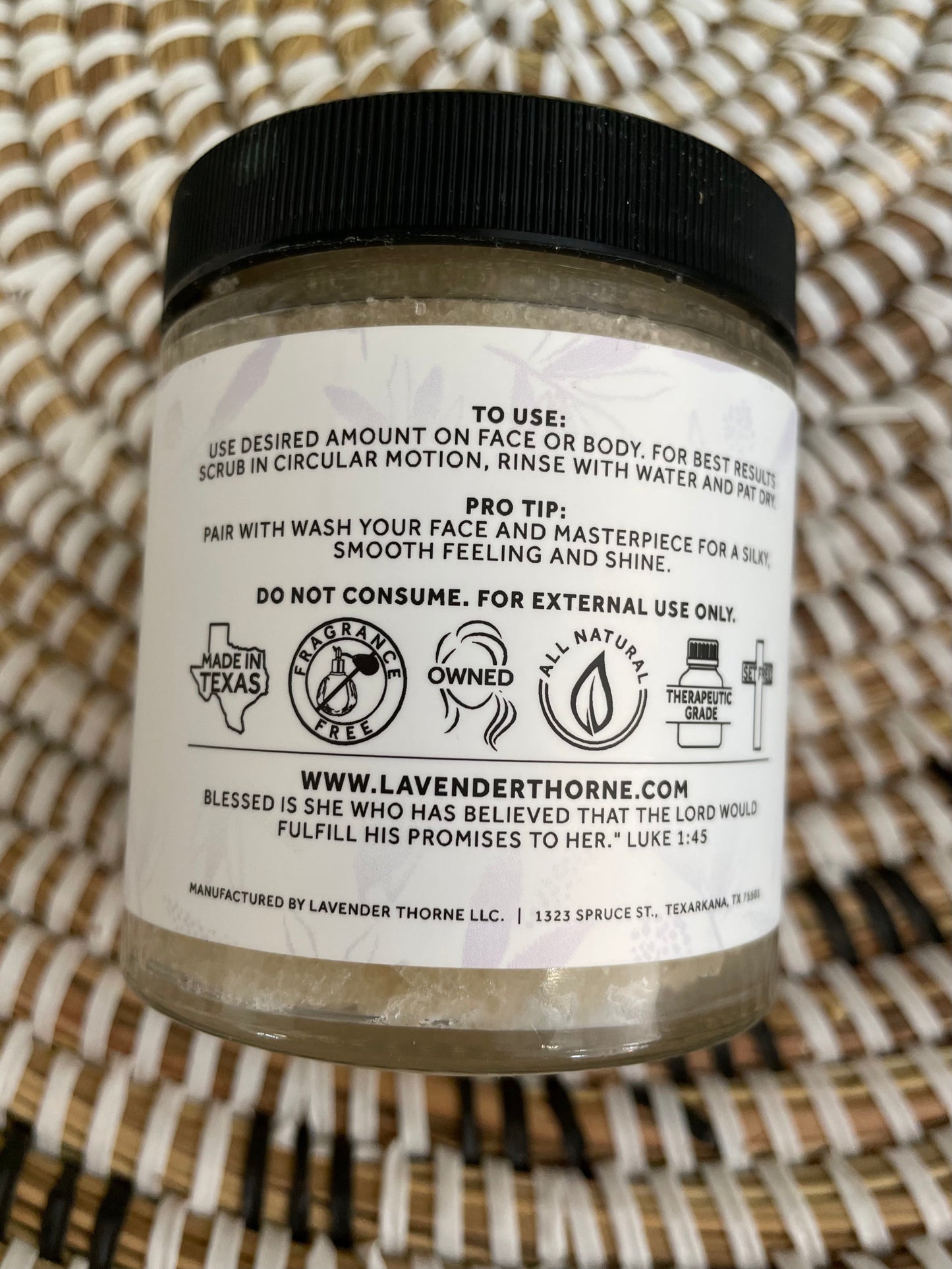 Lavender Thorne | Face Scrub