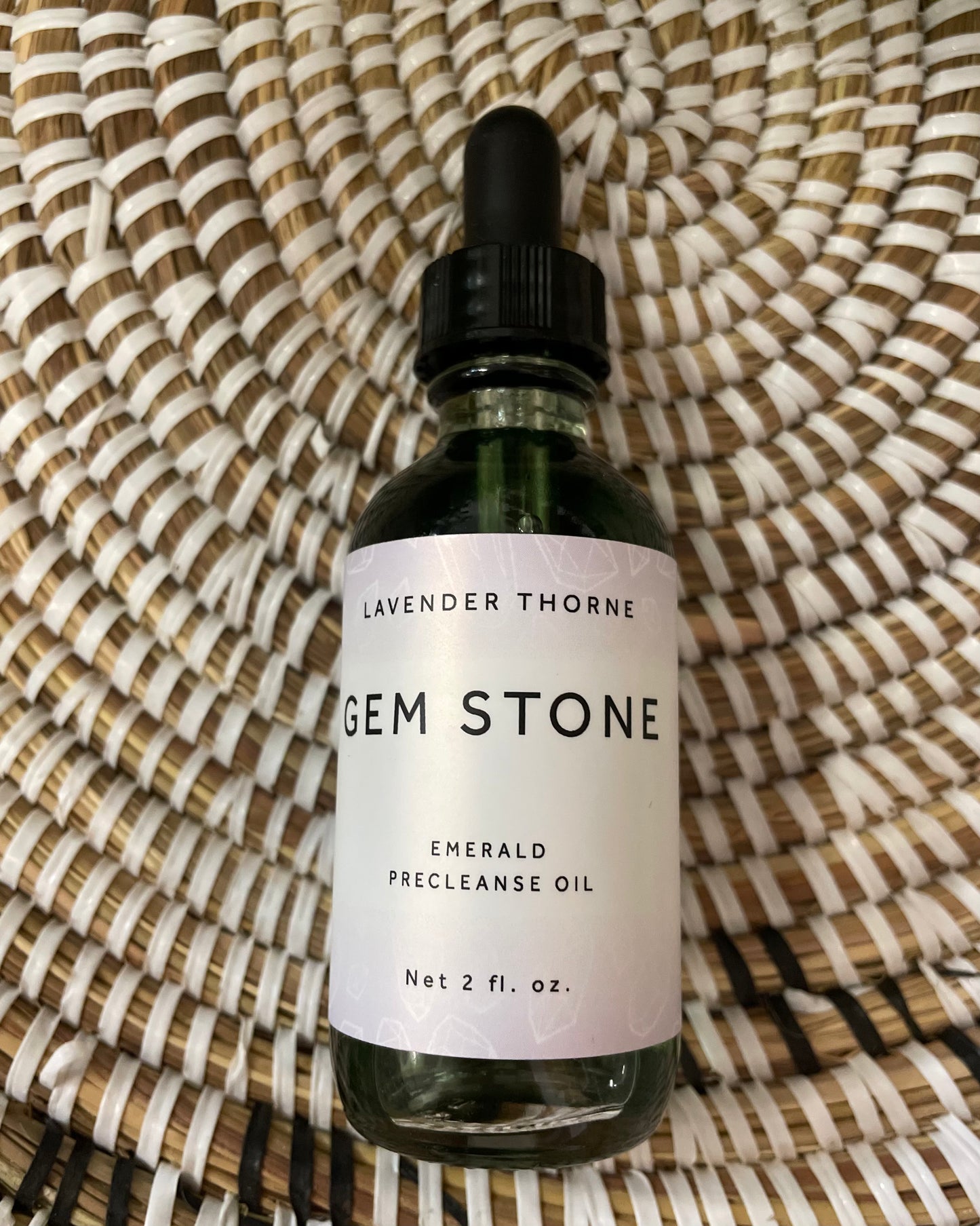 Lavender Thorne| Gem Stone (Pre Cleanse Oil)