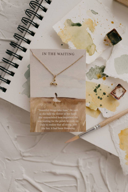 In the Waiting | Psalm 145:13 Necklace
