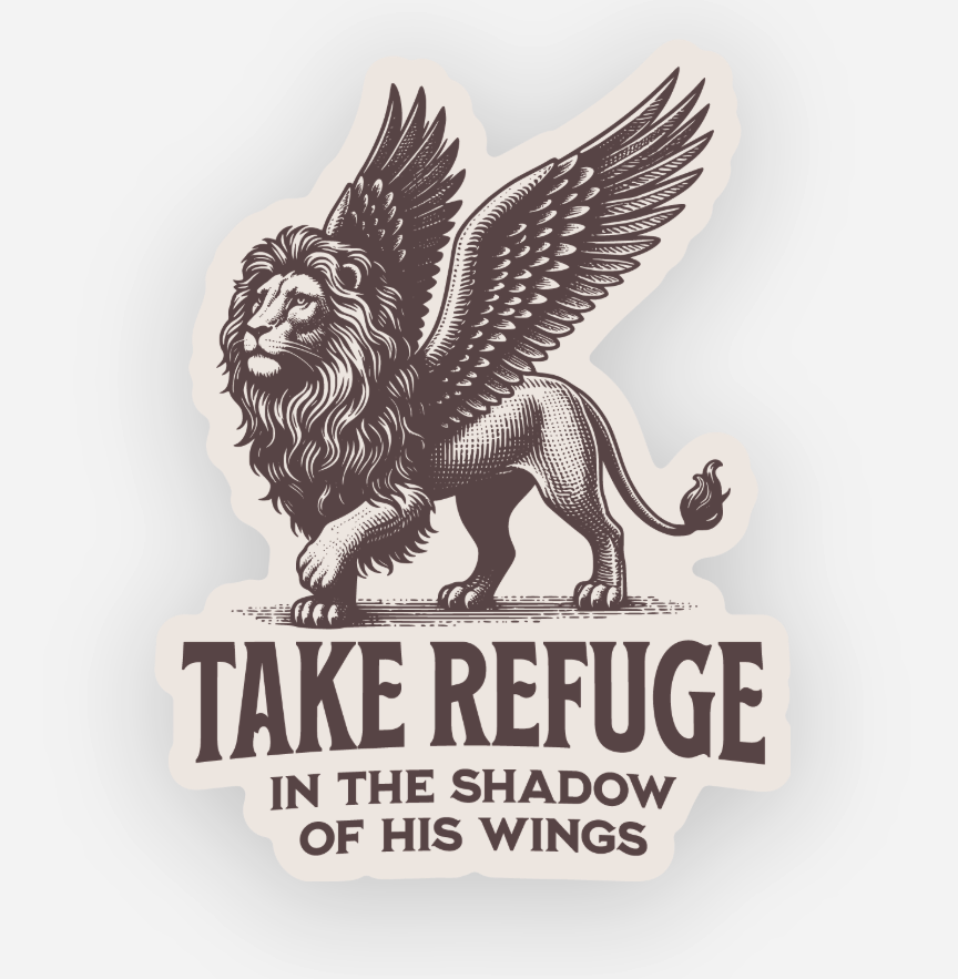 Take Refuge Sticker