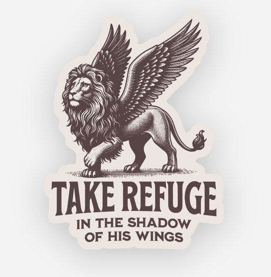 Take Refuge Sticker