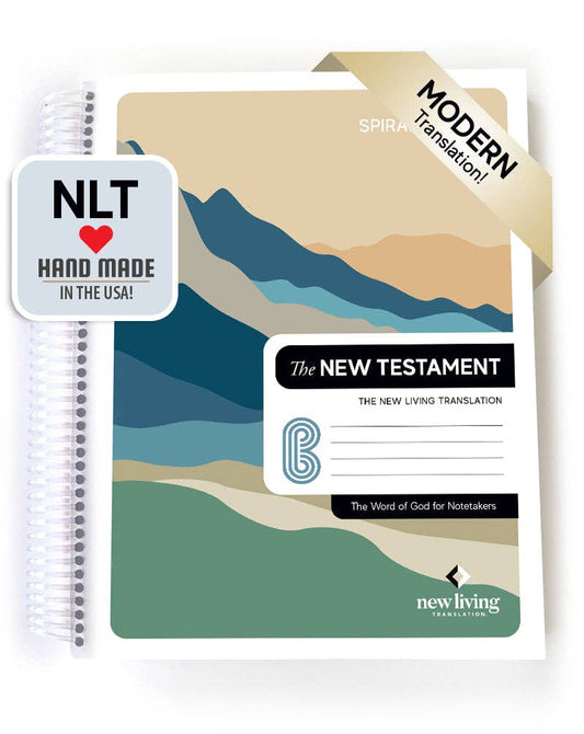 Spiral Bible NLT Mountains Bible: New Testament