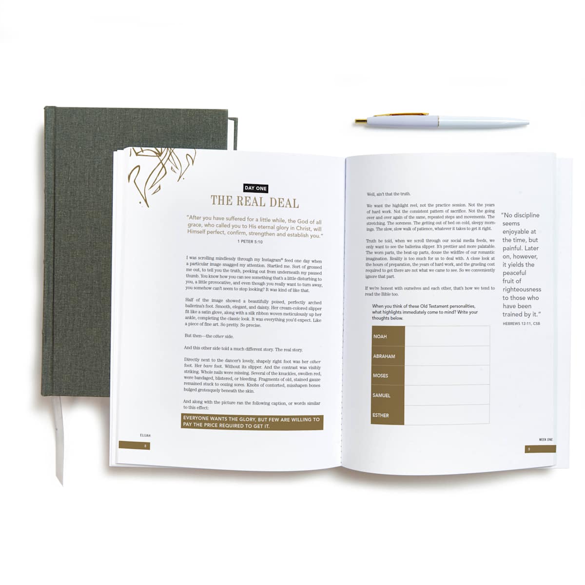 Bible Study Book on Elijah