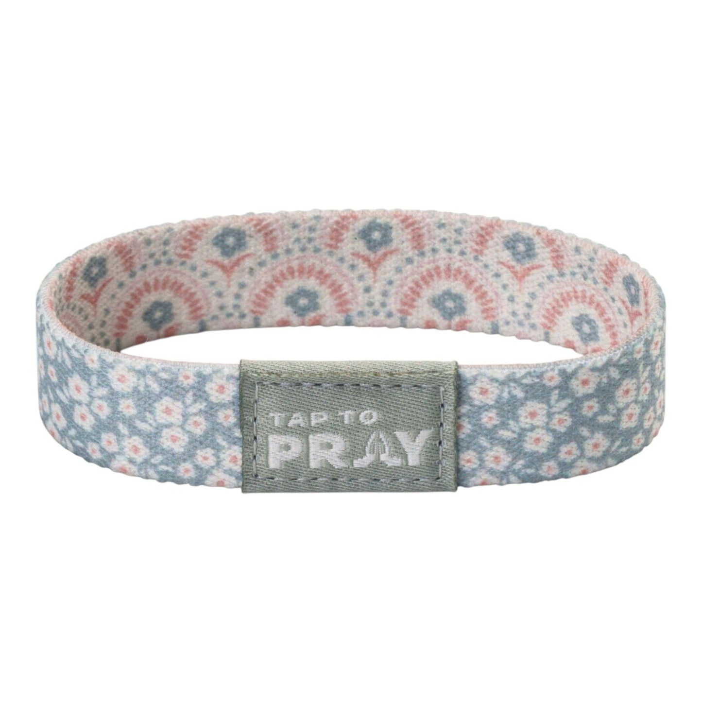 Tap To Pray Wristband: Boho Bouquet