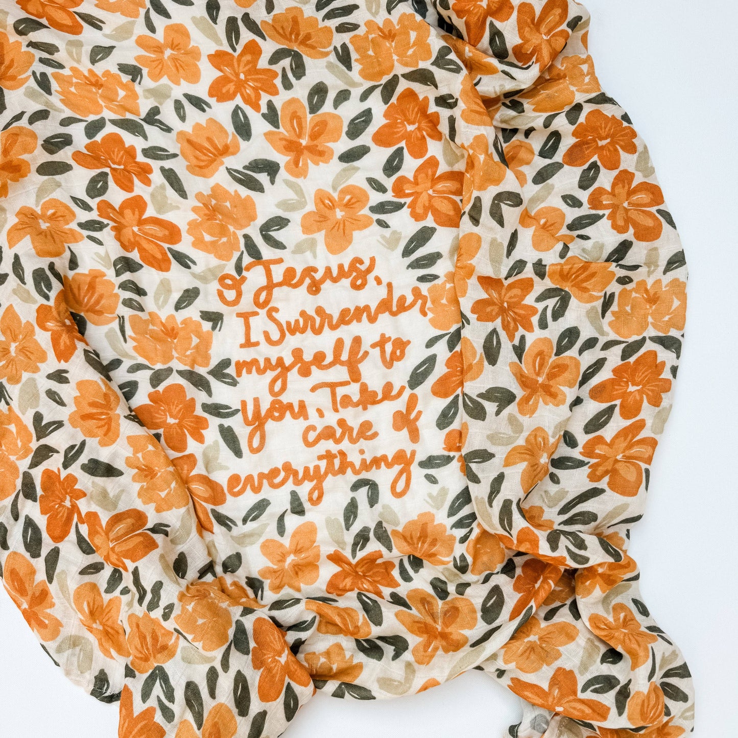 Swaddle Muslin Blanket | Surrender Prayer