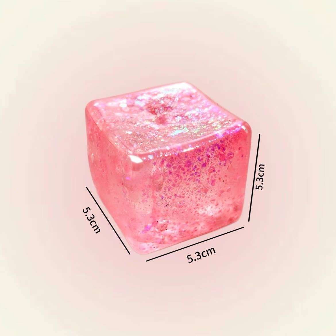 Glitter Squishy Cube {FINAL SALE}
