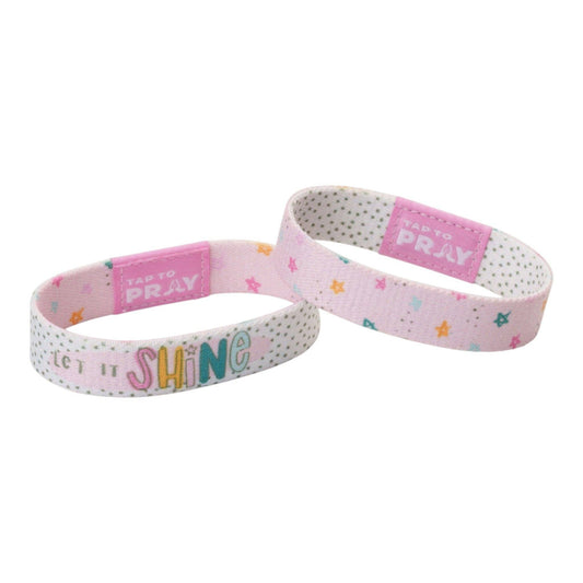 Tap To Pray Wristband: Let It Shine