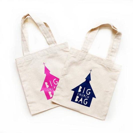 Tote Bag - Big Church Bag for Kids