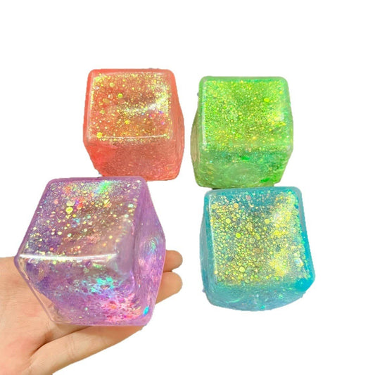 Glitter Squishy Cube {FINAL SALE}