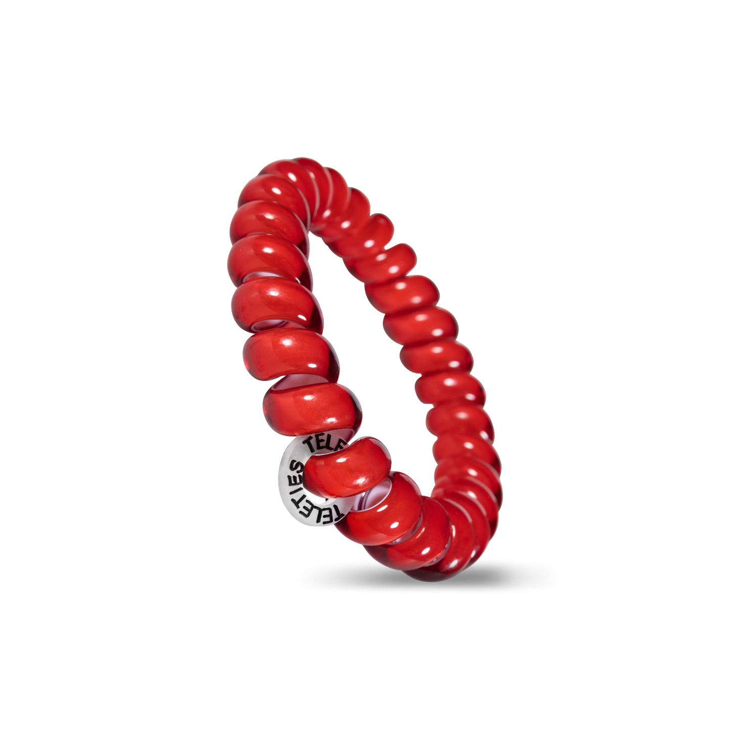 Spiral Hair Coils | Large | Scarlet Red Hair Ties