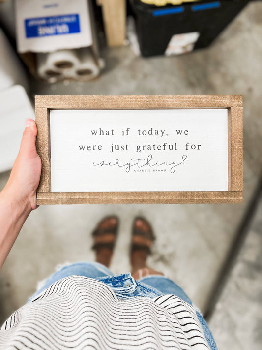 Be Grateful | Wall Art