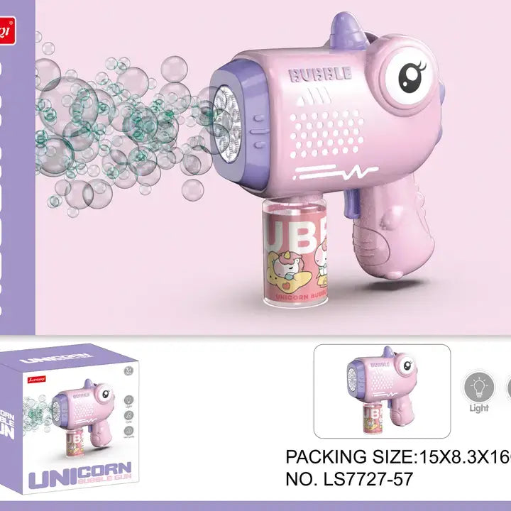 Unicorn Bubble Gun