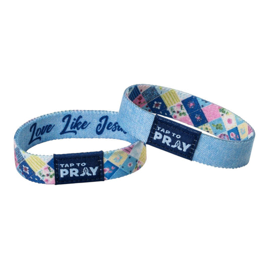 Tap To Pray Wristband: Love Like Jesus