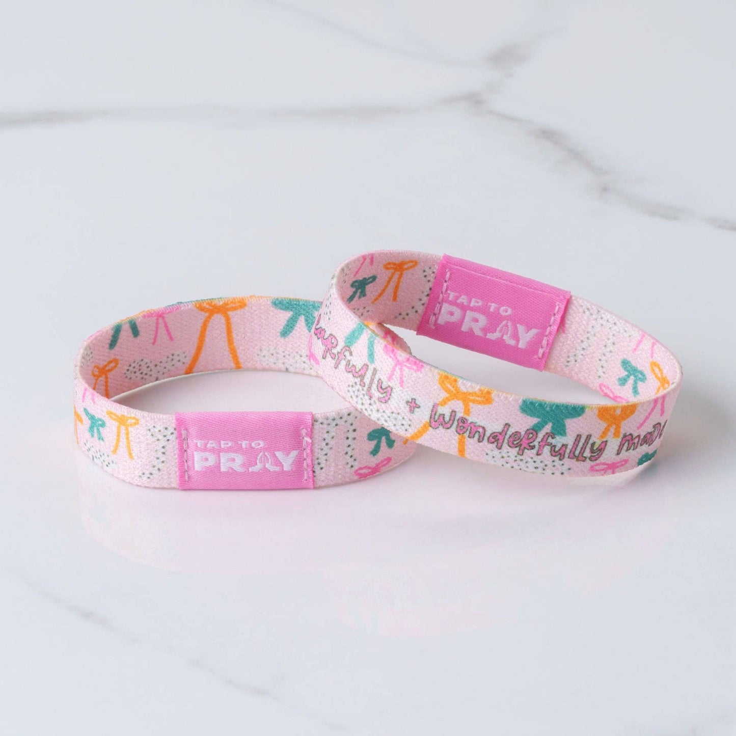 Tap To Pray Wristband: Fearfully & Wonderfully Made