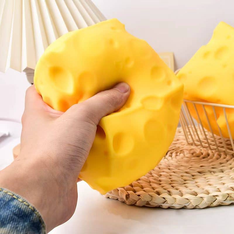 Jumbo Cheese Squishy {FINAL SALE}