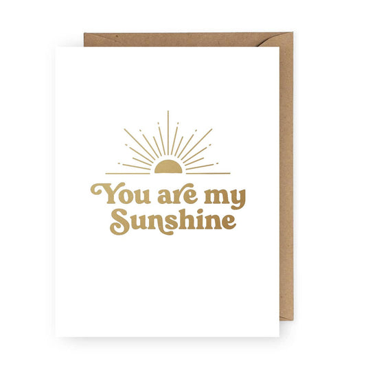 You are My Sunshine Card
