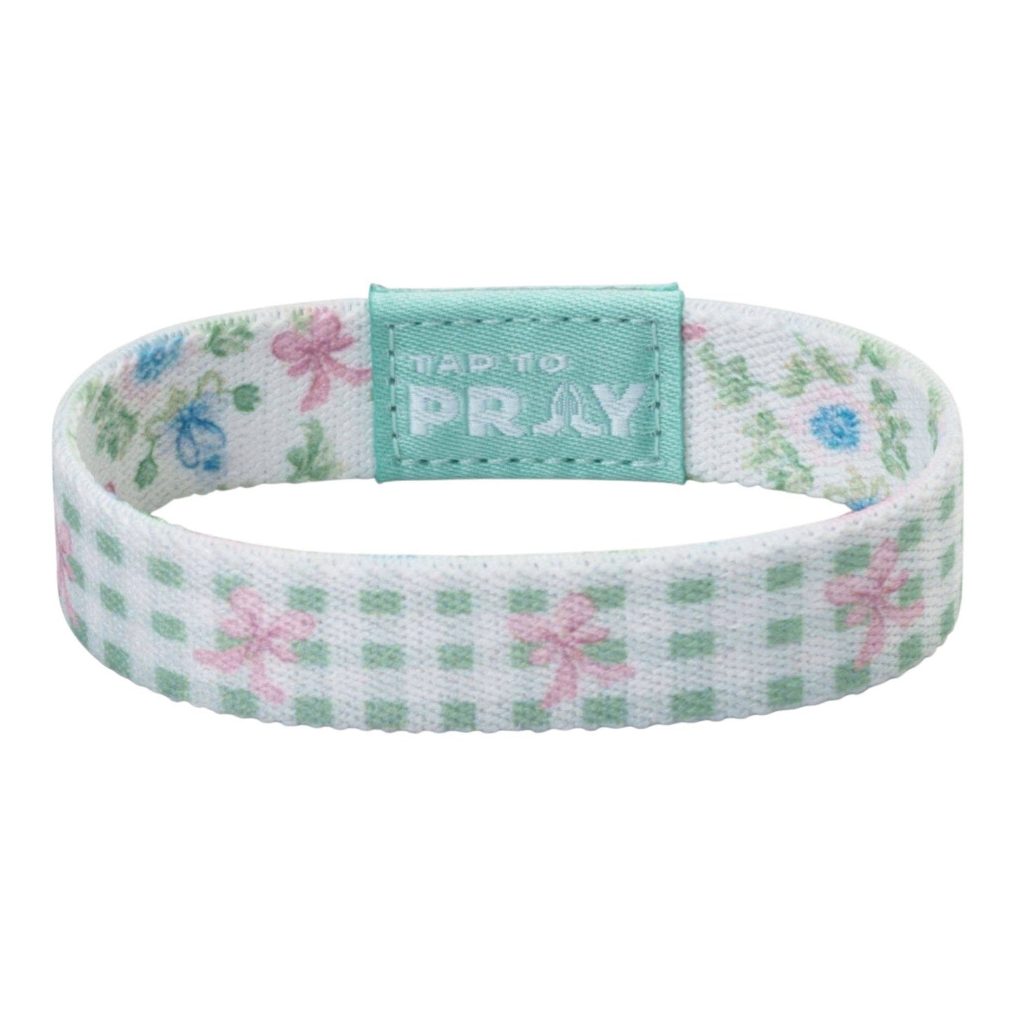 Tap To Pray Wristband: Flower Basket