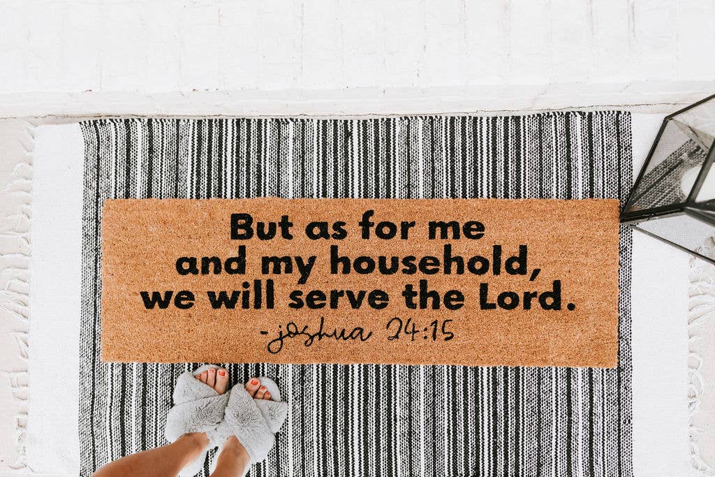 Joshua 24:15 | XL Doormat
