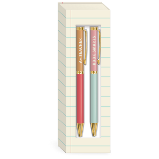 Book Smarts Pen Set