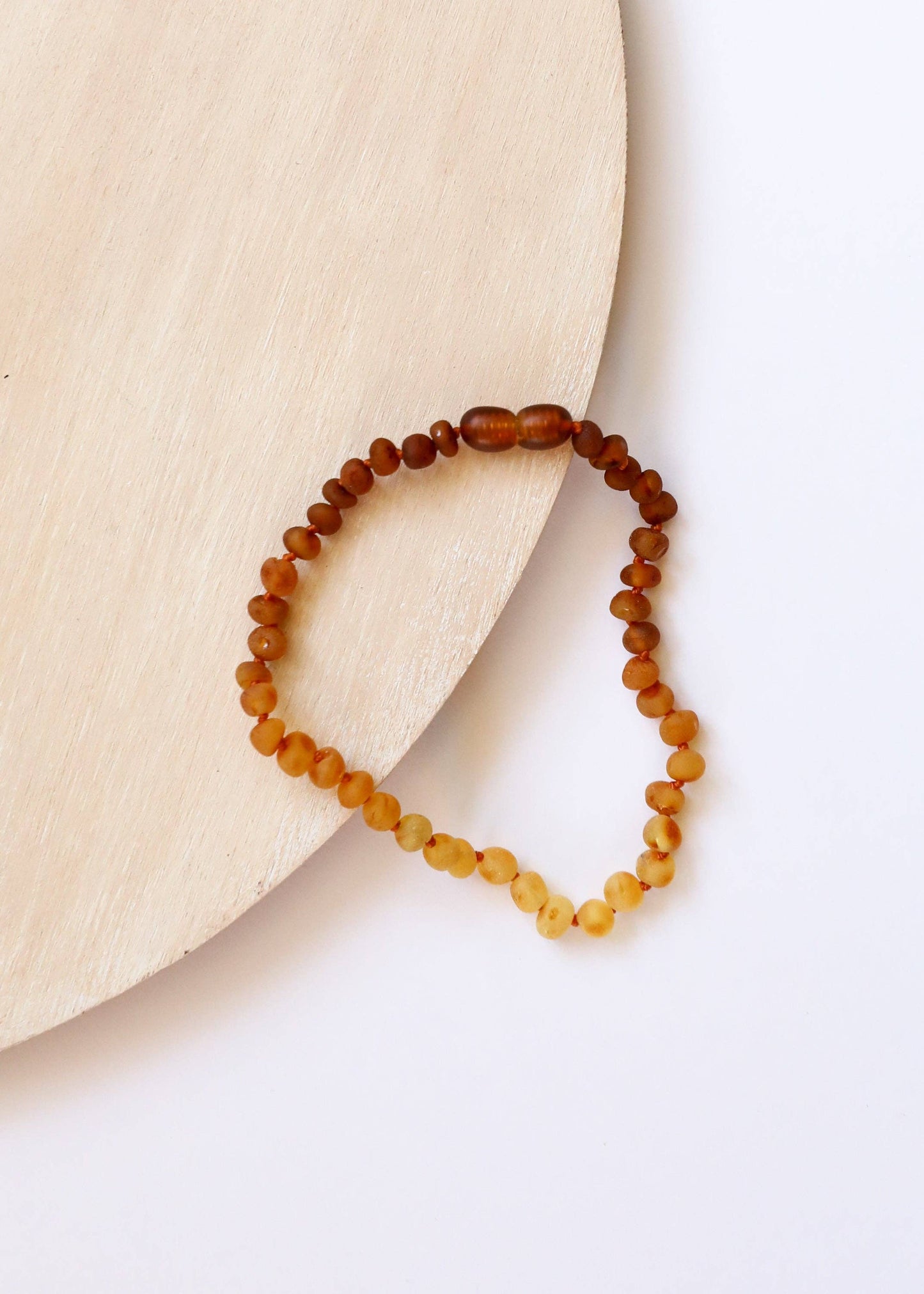 Raw Baltic Amber + Sunflower || Necklace