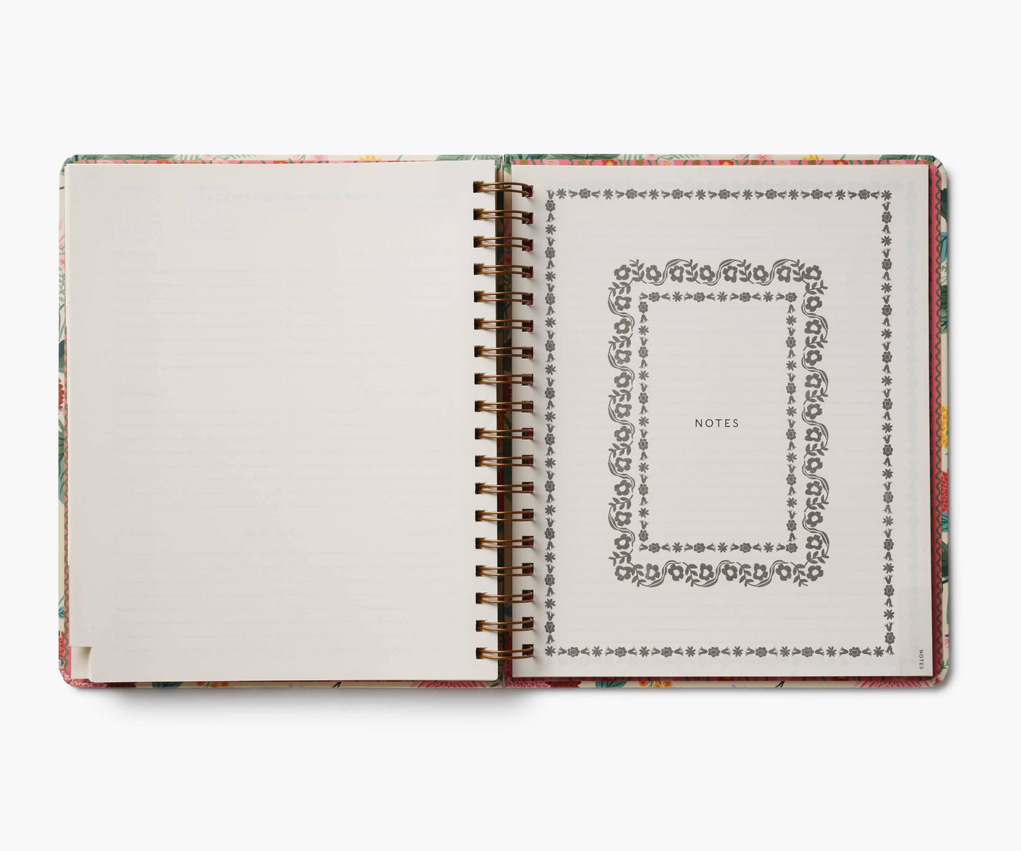 2026 Dahlia 17-Month Spiral Planner