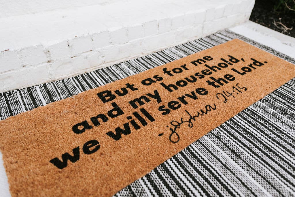 Joshua 24:15 | XL Doormat