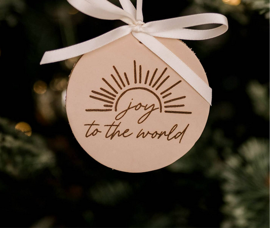 Joy To The World Ornament