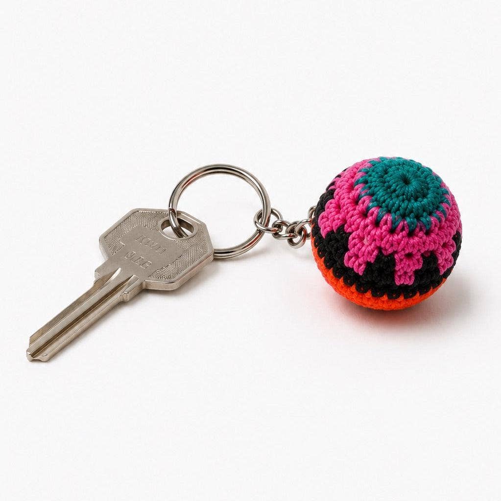 Mini Hacky Sack Keychain