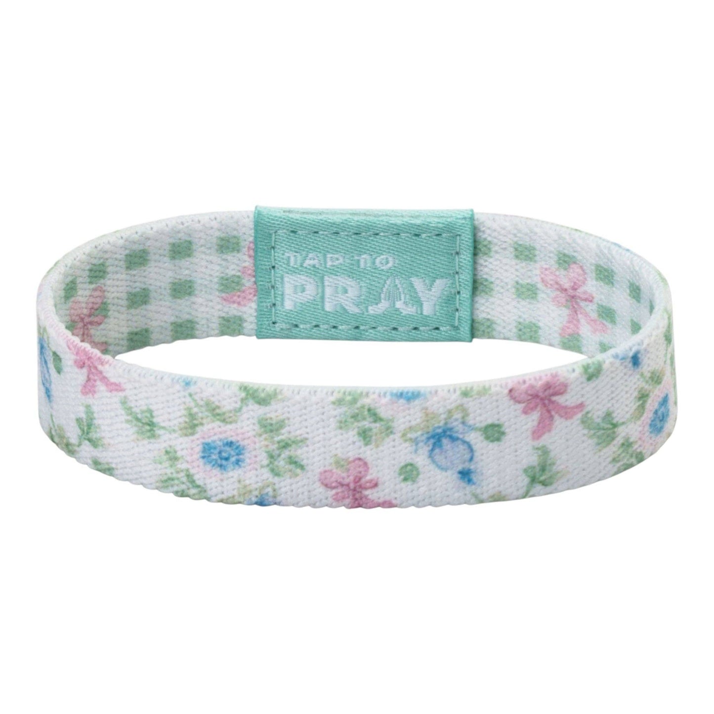 Tap To Pray Wristband: Flower Basket