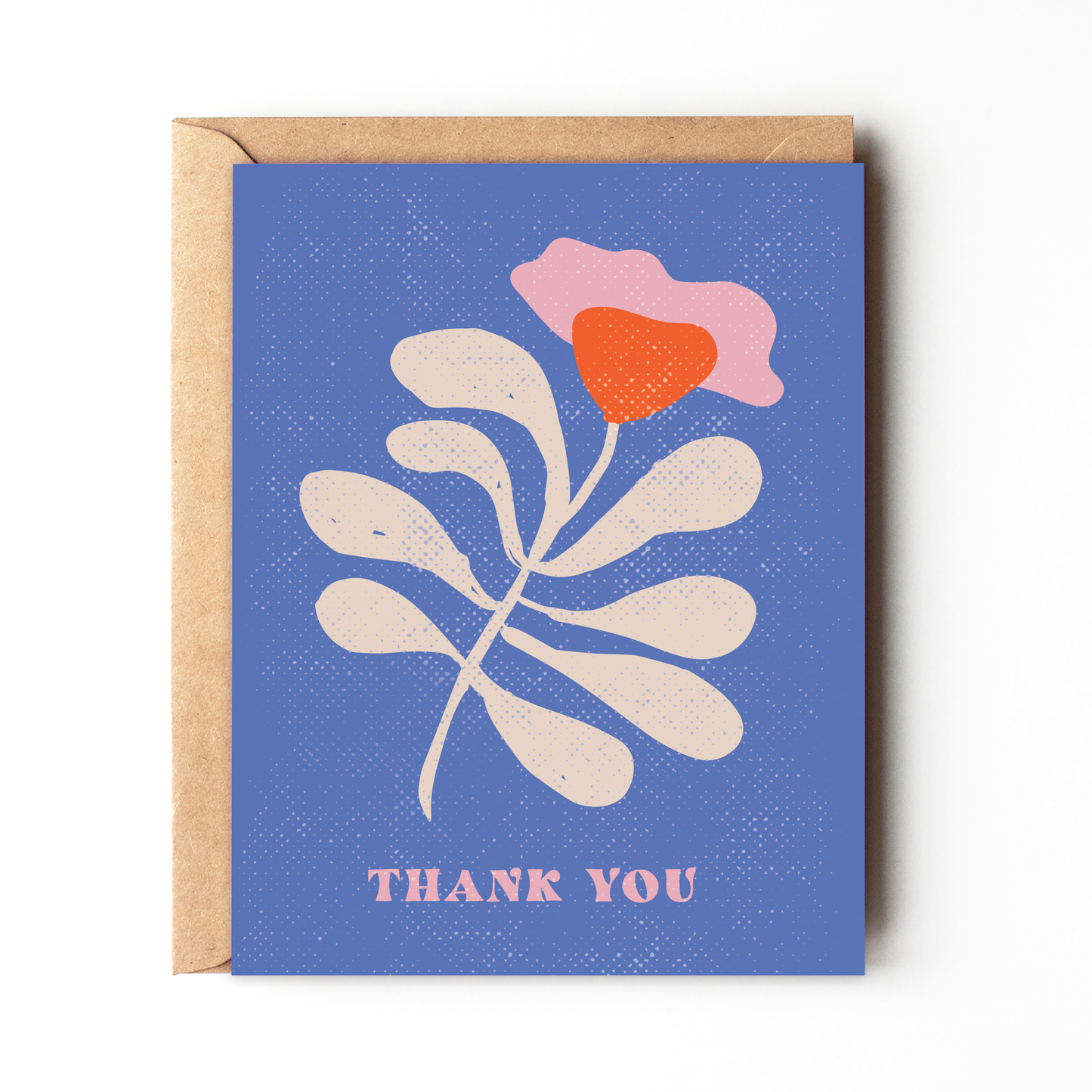 Thank You Floral Card