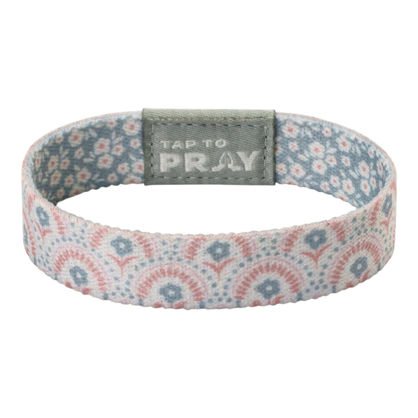 Tap To Pray Wristband: Boho Bouquet