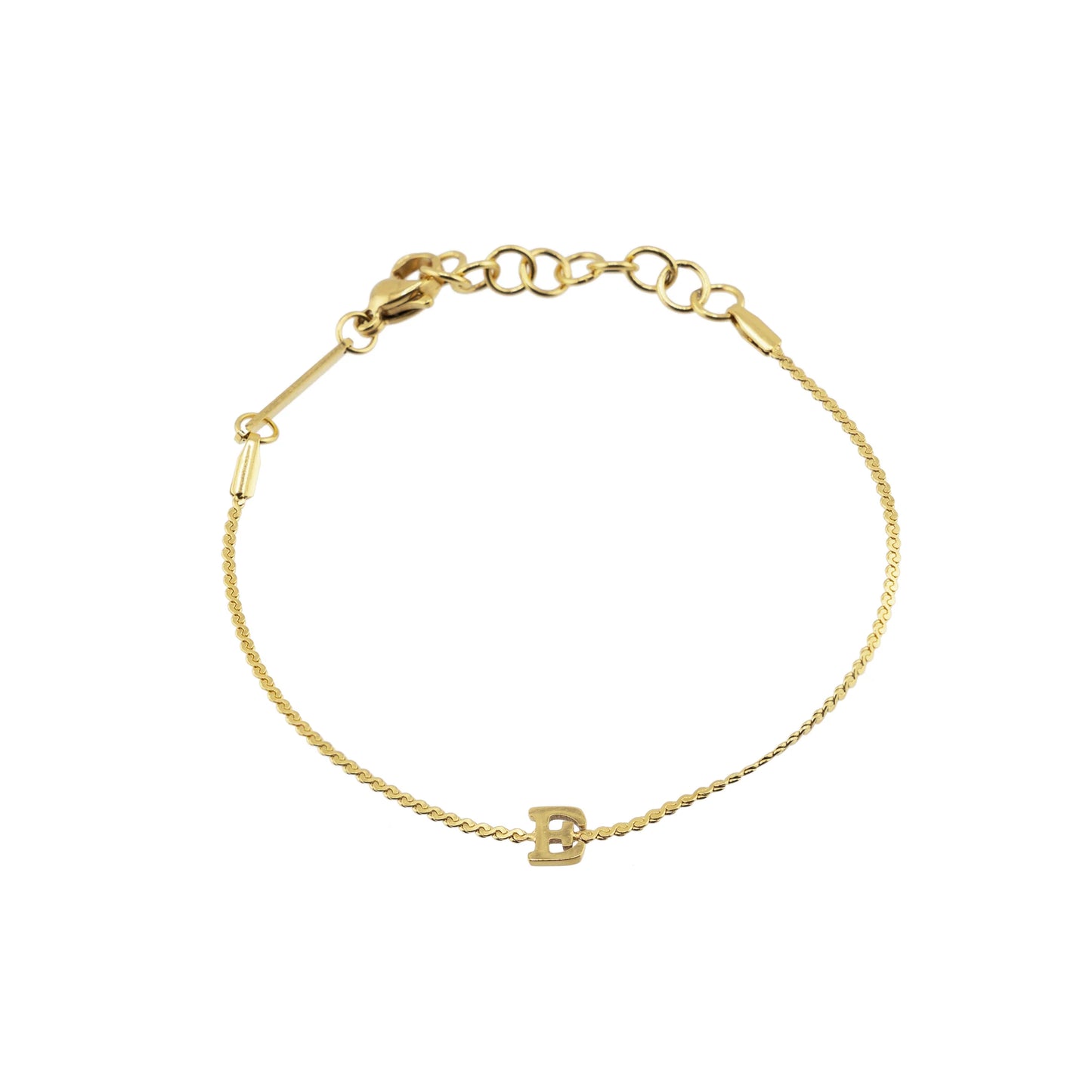 Dainty Love Initial Bracelet