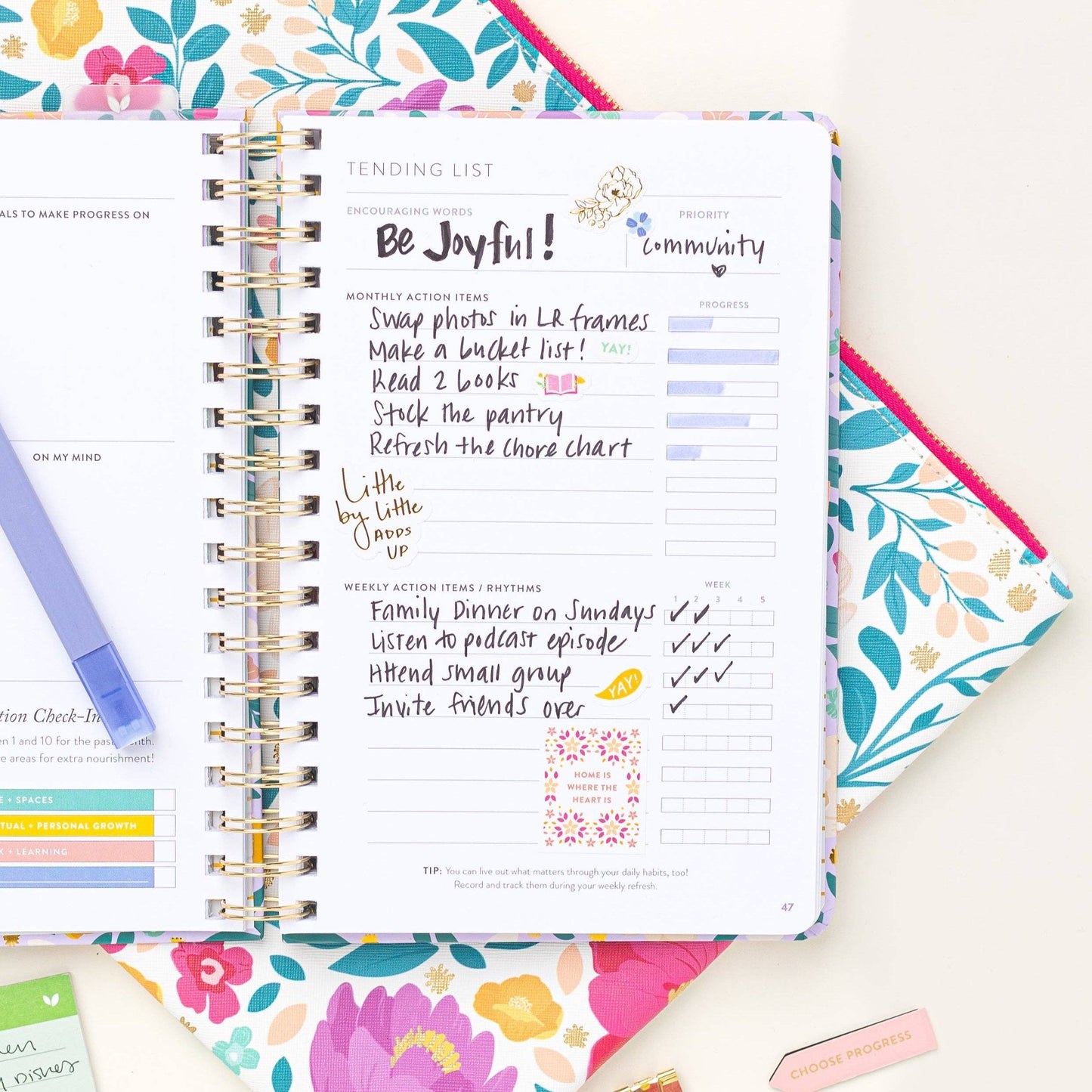 Fresh Start Daily Goal Planner