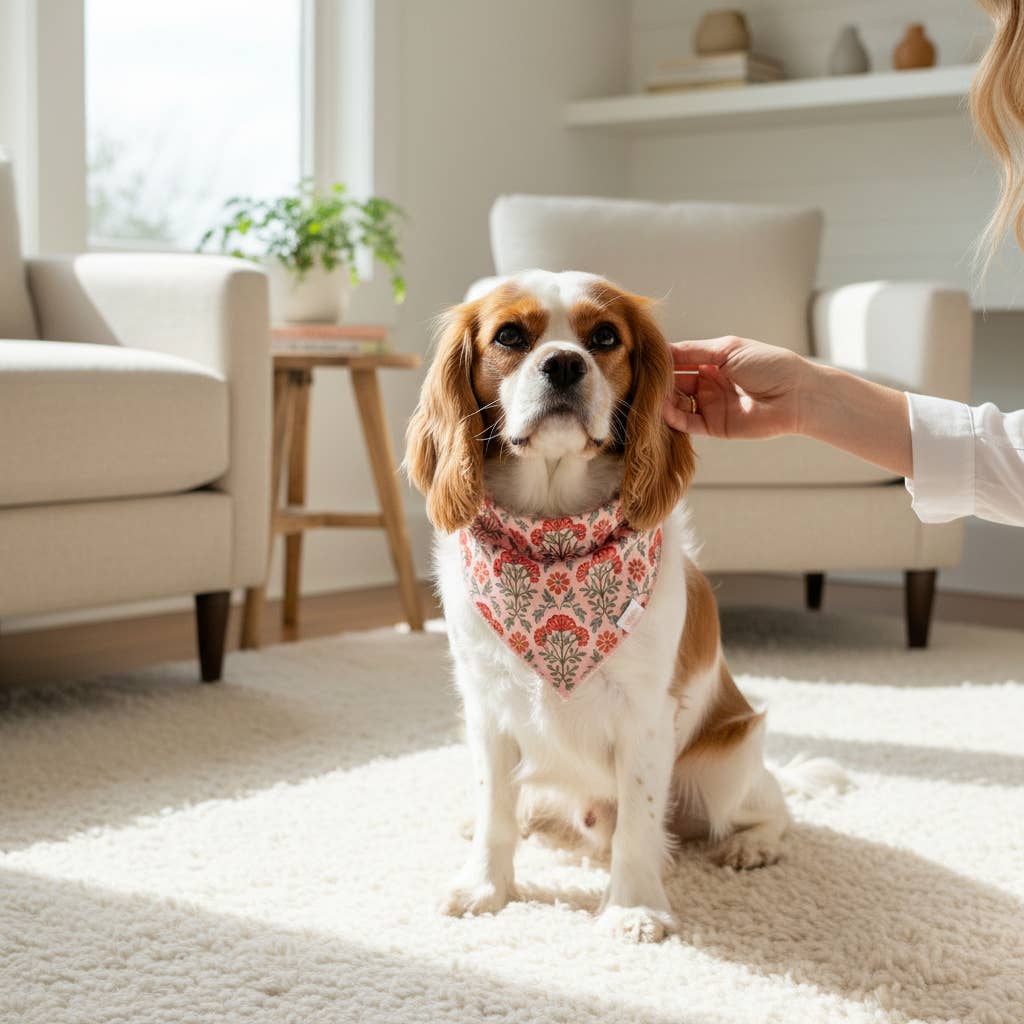 Everbloom Dusty Rose Pet Bandana