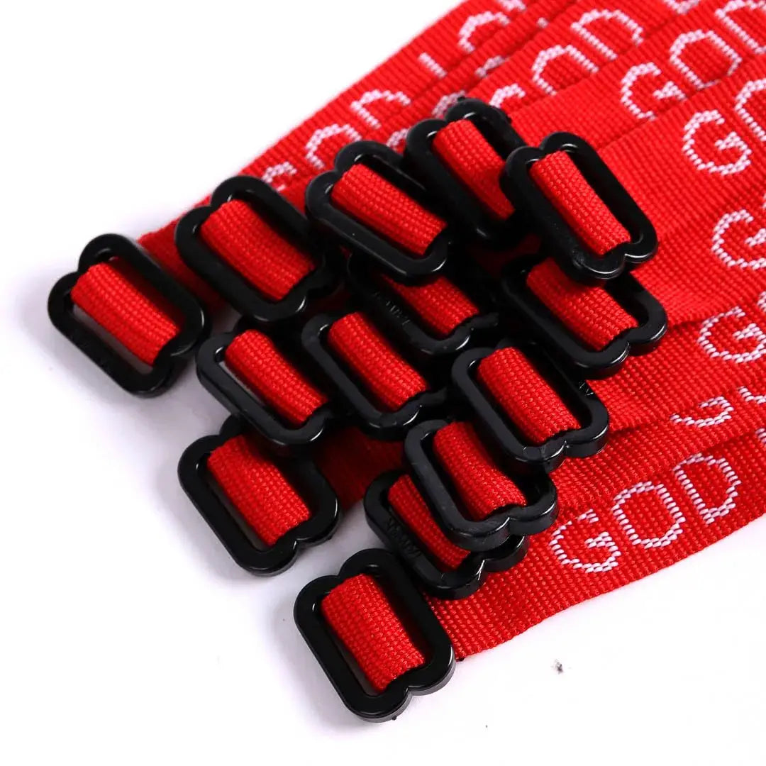 Bracelet Woven God Loves You Red