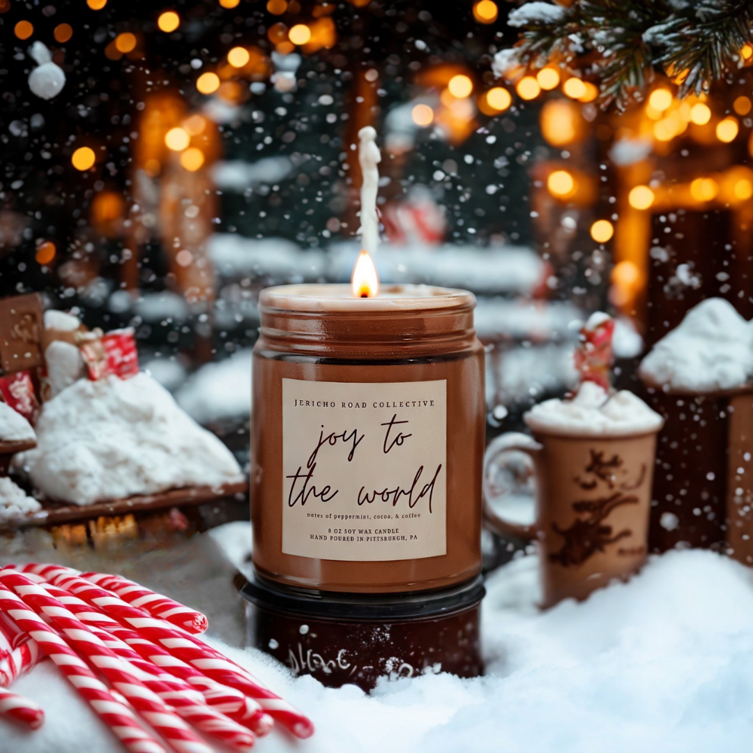 Joy to the World Soy Wax Candle