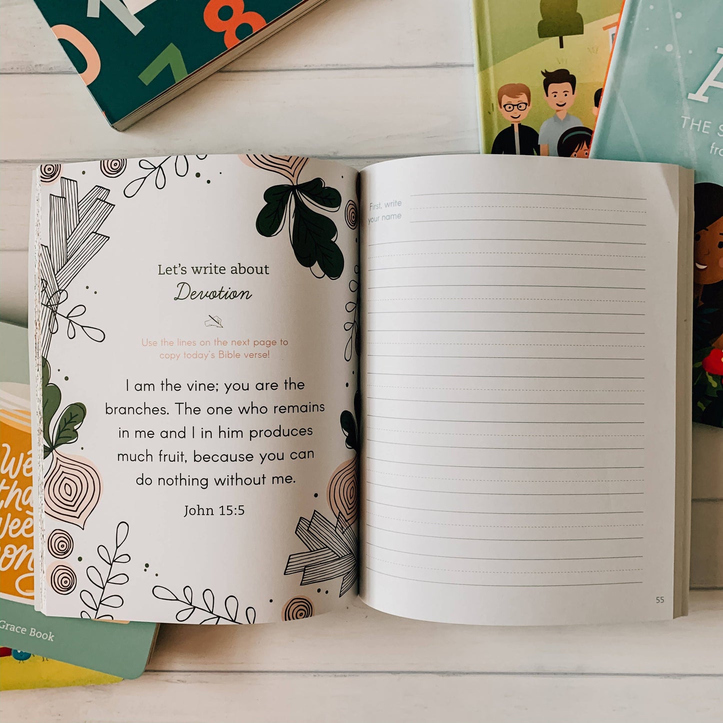 My Scripture Workbook: Characters