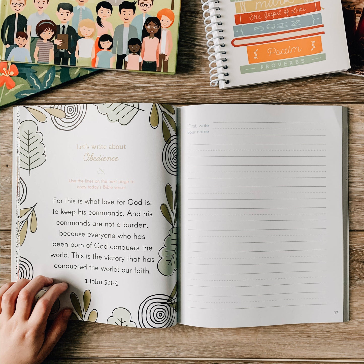 My Scripture Workbook: Characters