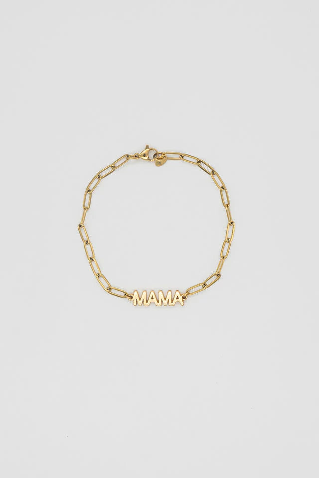 Mama Paperclip Bracelet