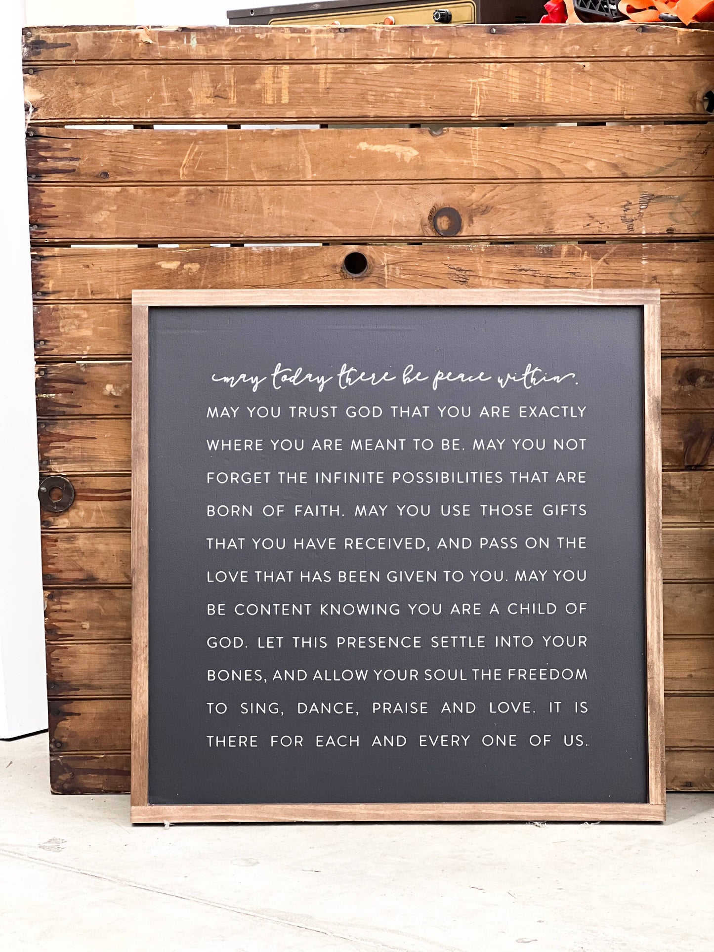 Wall Decor | May Today Peaceful