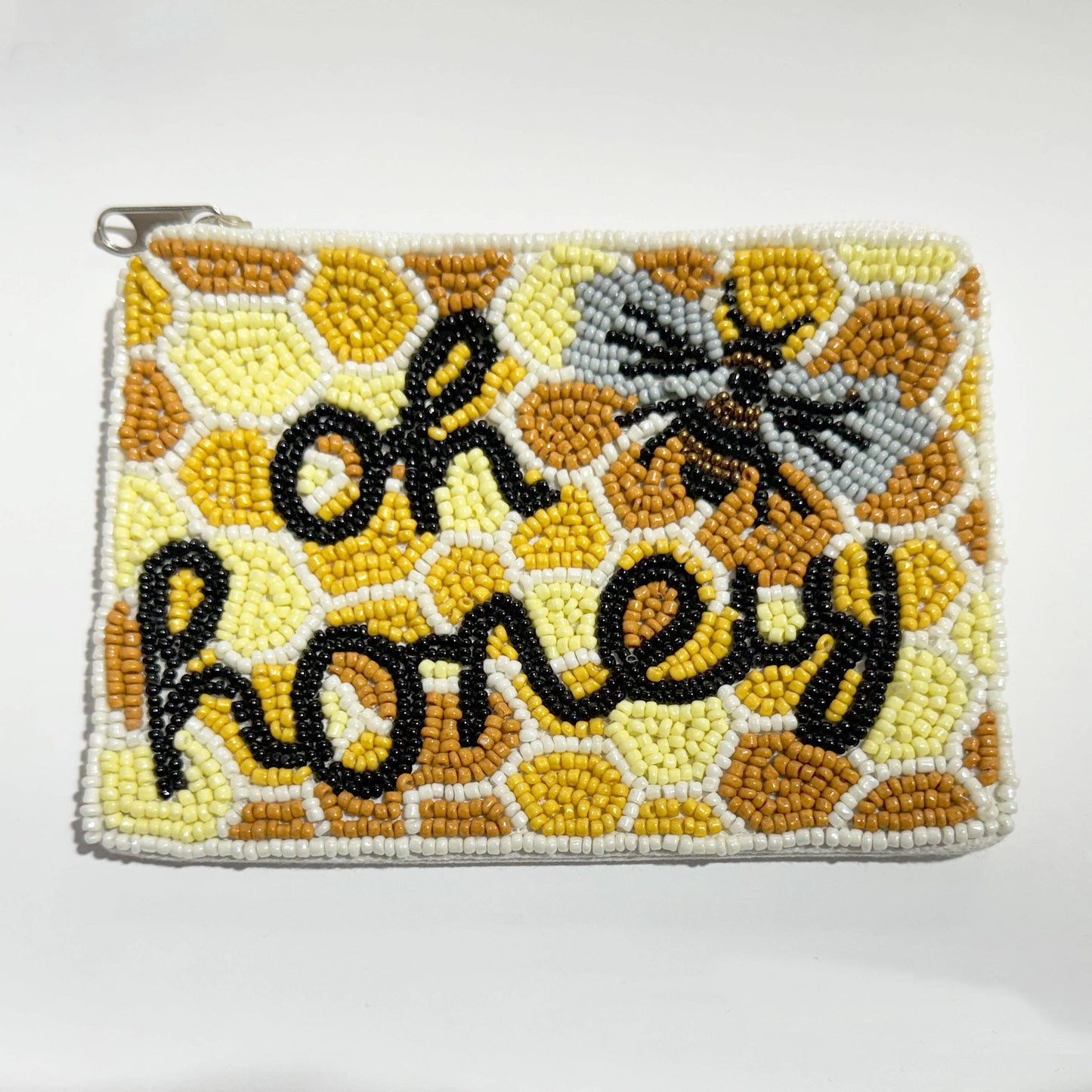 OH HONEY Beaded Mani Coin Purse