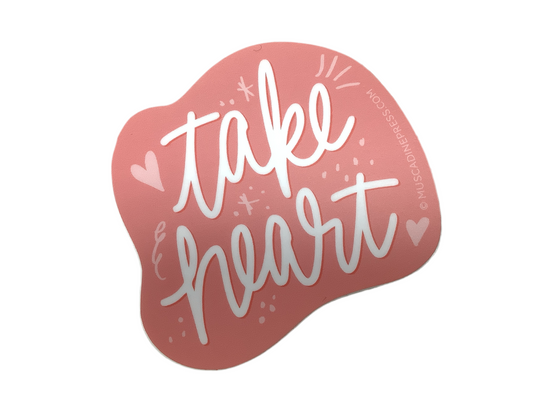 take heart | Sticker