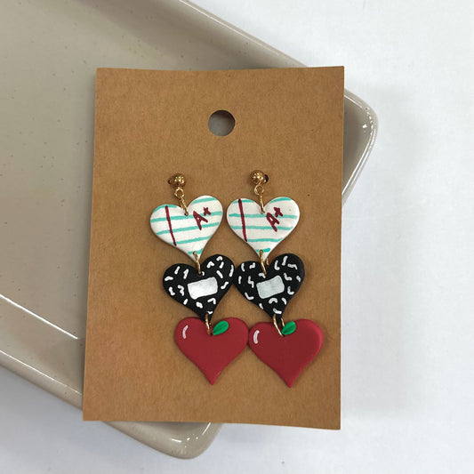 Southern Fields Teacher Earrings